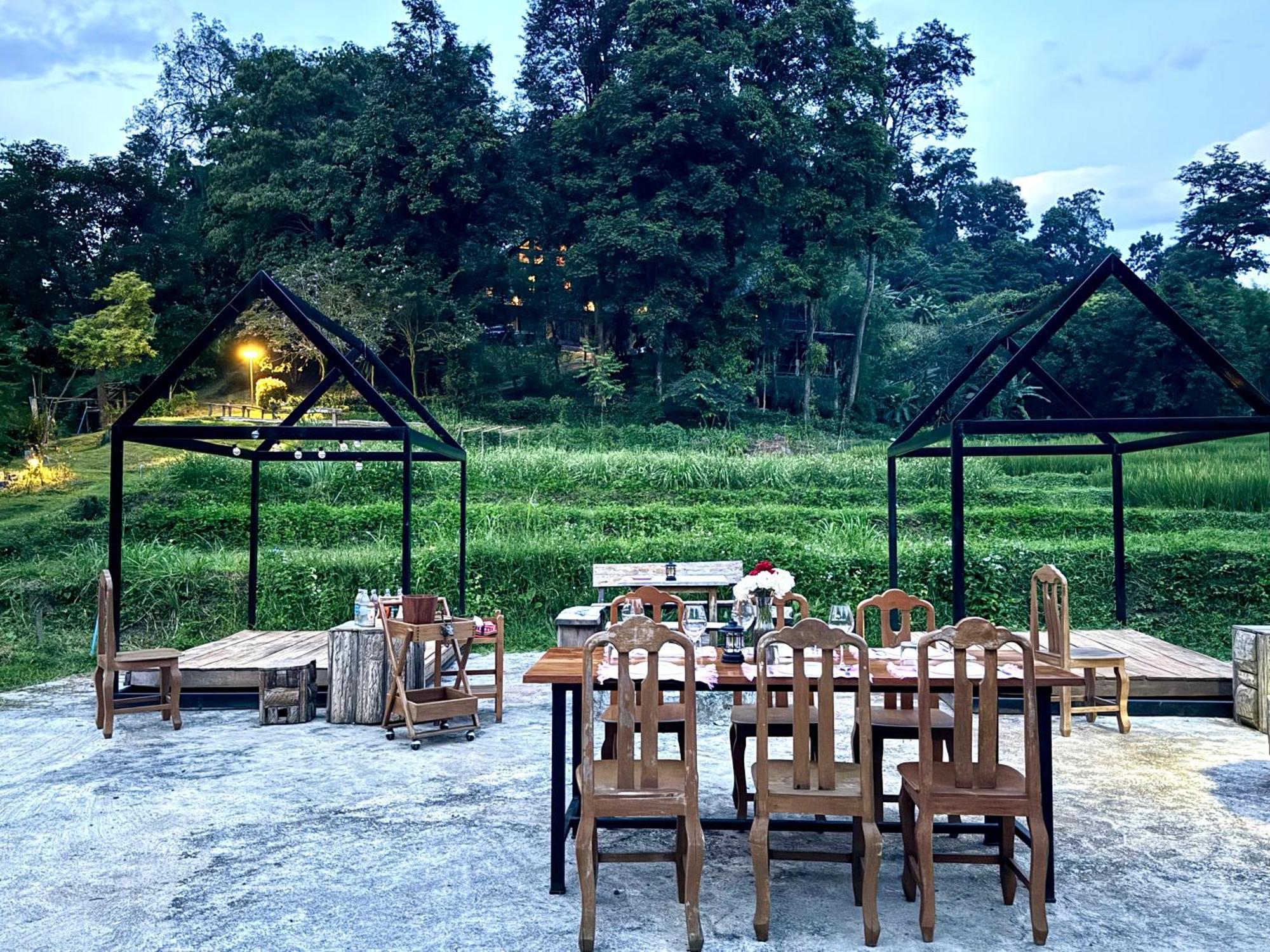 Hotel Ban Kaew Mo Ra Glamping & Restaurant Pang Mapha Zewnętrze zdjęcie